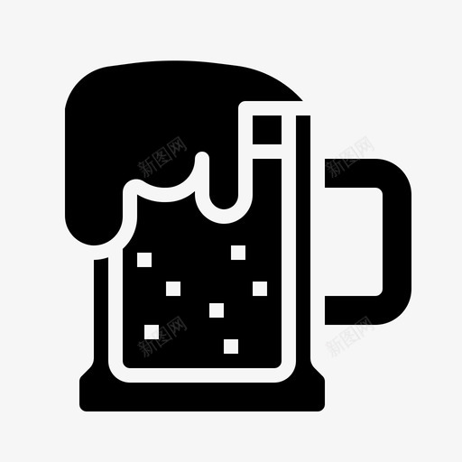啤酒酒精酒吧图标svg_新图网 https://ixintu.com 啤酒 酒吧 酒精 餐厅 饮料