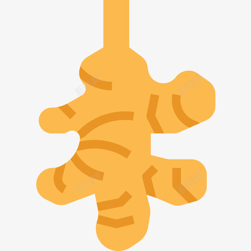 生姜香草扁姜图标svg_新图网 https://ixintu.com 扁姜 生姜 香草