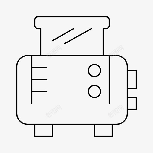 吐司烤面包机web界面febcollectionv4图标svg_新图网 https://ixintu.com collection feb v4 web 吐司 烤面包 界面 面包机