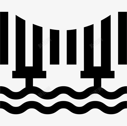 桥城市生活13已填充图标svg_新图网 https://ixintu.com 城市生活 填充