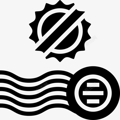 印章邮政要素2字形图标svg_新图网 https://ixintu.com 印章 字形 要素 邮政