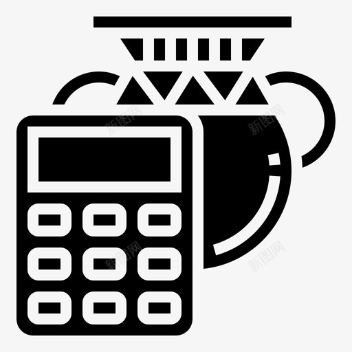 检查价格计算商业图标svg_新图网 https://ixintu.com 价格 商业 字形 当铺 检查 网络 计算