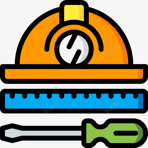 工具工业40线颜色图标svg_新图网 https://ixintu.com 工业 工具 颜色
