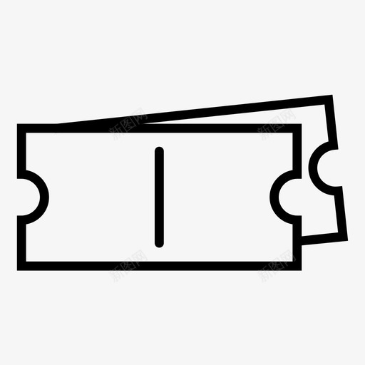 门票音乐会象形图图标svg_新图网 https://ixintu.com 代金券 形图 标牌 象形 门票 音乐会