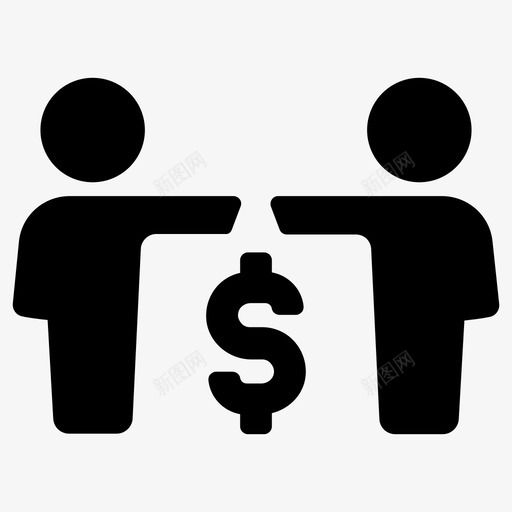 出资人众筹捐赠者图标svg_新图网 https://ixintu.com 众筹 出资人 投资者 捐赠者