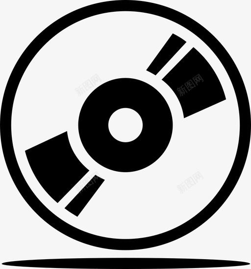 光碟图标svg_新图网 https://ixintu.com 光碟