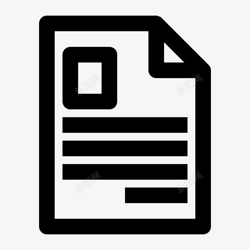 正式信函文件格式图标svg_新图网 https://ixintu.com 信函 文件 格式 正式