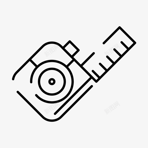 测量卷尺工具图标svg_新图网 https://ixintu.com feb v4 web 卷尺 工具 测量 界面 集合