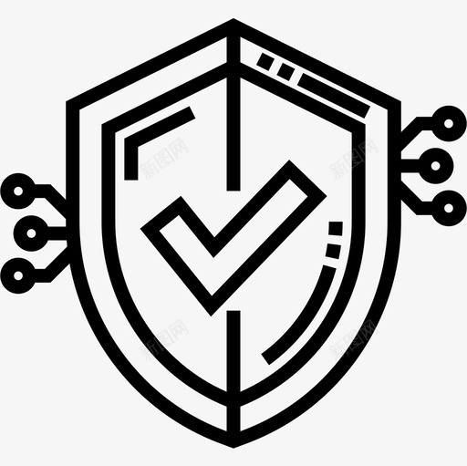加密区块链22线性图标svg_新图网 https://ixintu.com 加密 区块 线性