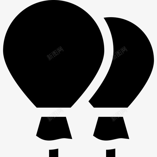 气球夜派对20装满了图标svg_新图网 https://ixintu.com 气球 派对 满了 装满