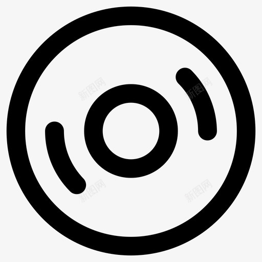 光碟图标svg_新图网 https://ixintu.com 光碟