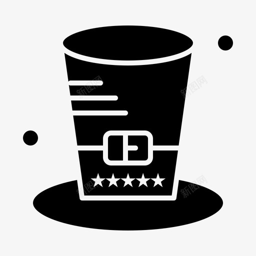 戴帽子总统图标svg_新图网 https://ixintu.com 帽子 总统 美国