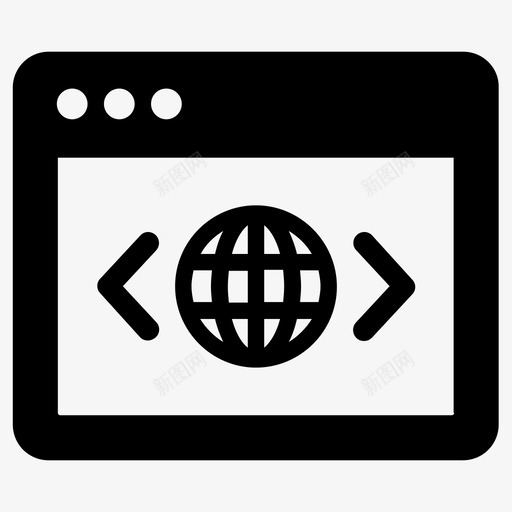 api应用程序接口图标svg_新图网 https://ixintu.com api web 协议 应用程序 接口