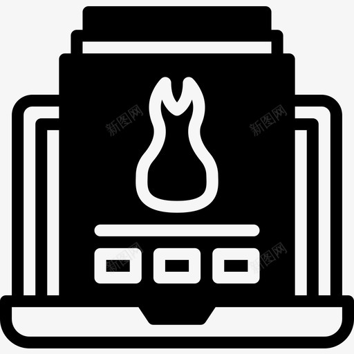 电子商务网络和搜索引擎优化6坚实图标svg_新图网 https://ixintu.com 优化 坚实 搜索引擎 电子商务 网络