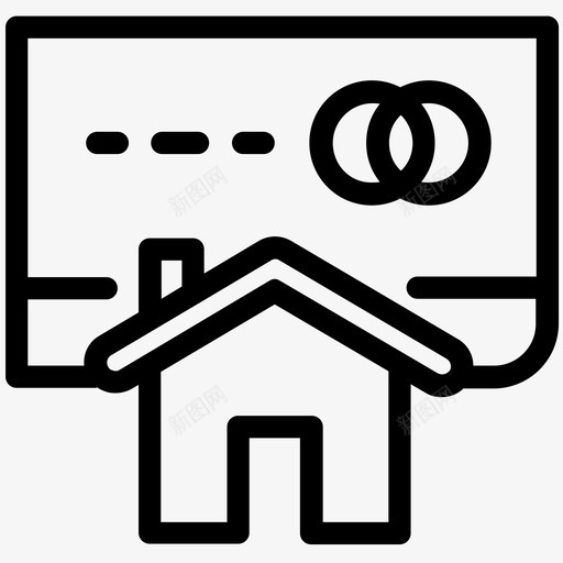 家庭信贷家庭信用信用卡图标svg_新图网 https://ixintu.com 信用 信用卡 信贷 家庭 房价 房地产 房子 概述