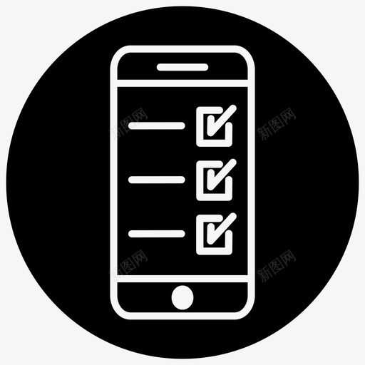 在线调查移动调查快速调查图标svg_新图网 https://ixintu.com 在线调查 快速调查 移动调查
