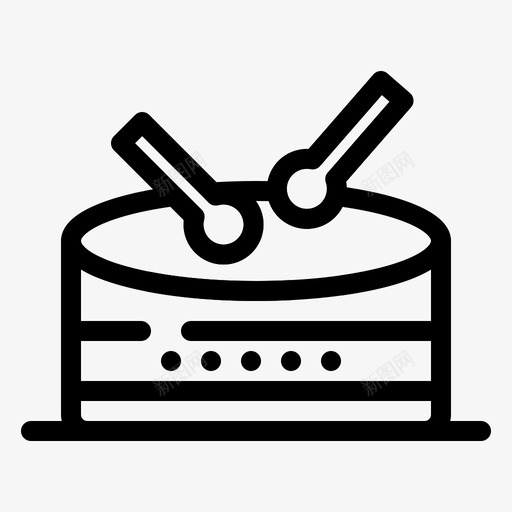 鼓庆祝网络界面2月收集v4图标svg_新图网 https://ixintu.com 2月 v4 庆祝 收集 界面 网络