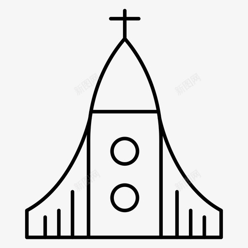hallgrmskirkjahallgrimskirkja建筑图标svg_新图网 https://ixintu.com hallgrimskirkja hallgrmskirkja 冰岛 图标 地标 建筑 教堂 细线