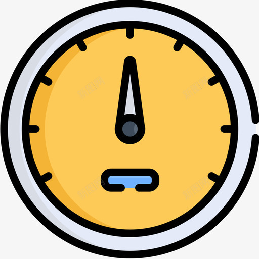 车速表车速表时间3线性颜色图标svg_新图网 https://ixintu.com 时间 线性 车速 颜色