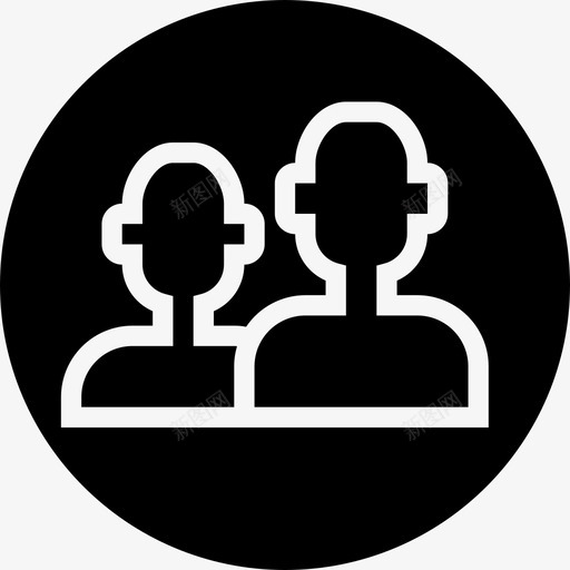 剖面图界面按钮8实心图标svg_新图网 https://ixintu.com 剖面图 实心 按钮 界面