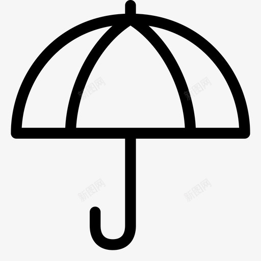 雨伞保护伞保险箱图标svg_新图网 https://ixintu.com 保护伞 保险箱 安全 暑假 雨伞