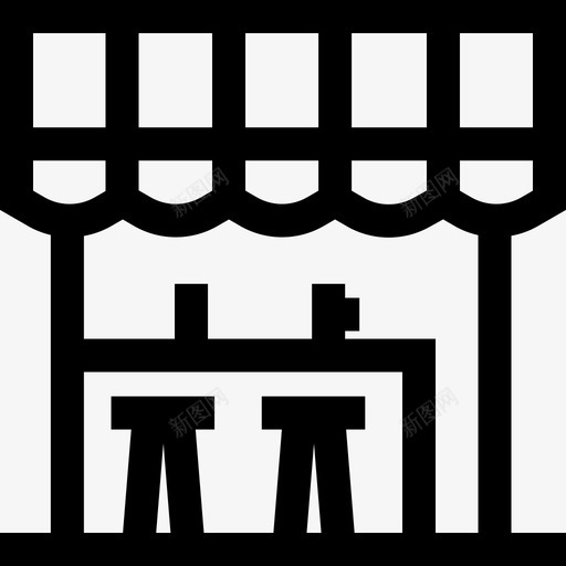 酒吧城市生活14直系图标svg_新图网 https://ixintu.com 城市生活14 直系 酒吧