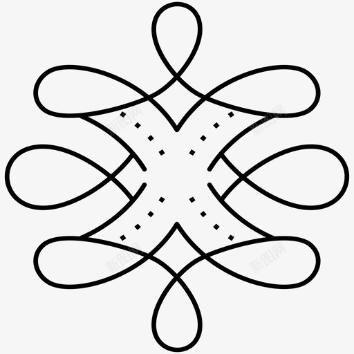 华丽的框架边框证书图标svg_新图网 https://ixintu.com 华丽 框架 渐晕 漩涡 装饰 证书 边框 页面