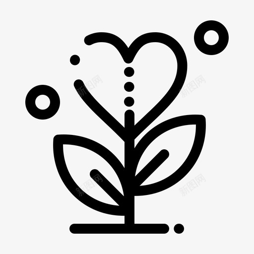 感恩花成长图标svg_新图网 https://ixintu.com 个性 体贴 性的 感恩 成长 生活 痕迹