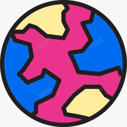 世界购物和电子商务5线性颜色图标svg_新图网 https://ixintu.com 世界 线性颜色 购物和电子商务5