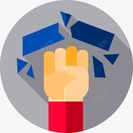 手超级英雄平手图标svg_新图网 https://ixintu.com 平手 手 超级英雄