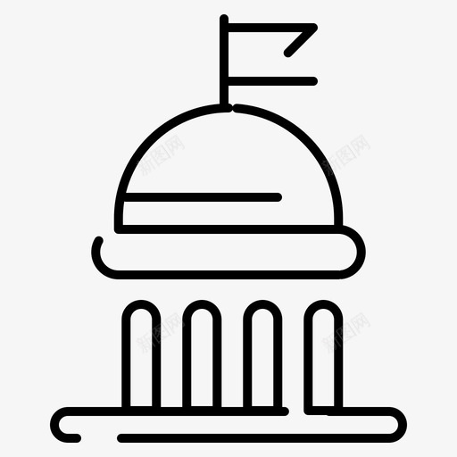 竞选政治投票图标svg_新图网 https://ixintu.com 投票 政治 竞选 赤裸裸的政治和金融科技行业规则的虚线