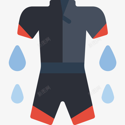 潜水服探险运动15平底鞋图标svg_新图网 https://ixintu.com 平底 探险 潜水服 运动