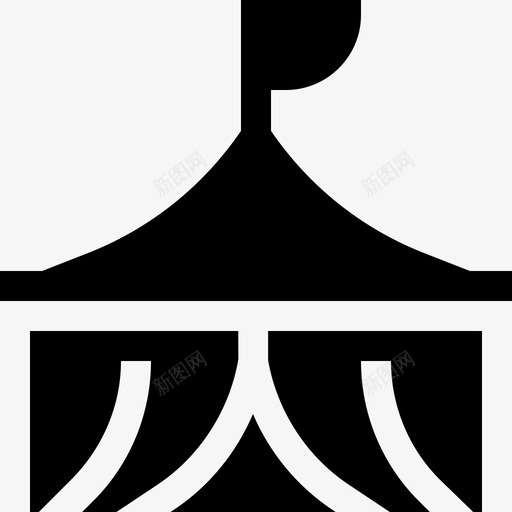 马戏团表演2满座图标svg_新图网 https://ixintu.com 满座 表演2 马戏团