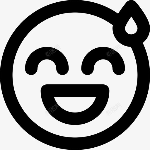 快乐情感6直系图标svg_新图网 https://ixintu.com 快乐 情感6 直系