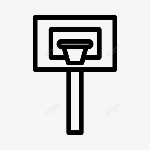 篮球圈设备游戏图标svg_新图网 https://ixintu.com 游戏 篮球 设备 运动