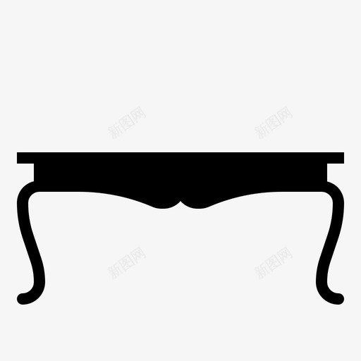 经典桌子家具家居生活图标svg_新图网 https://ixintu.com 家具 家居 木桌 桌子 生活 经典 雕文