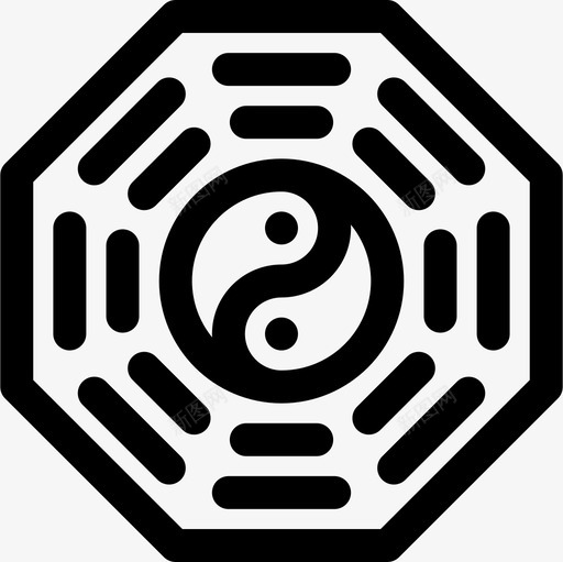 阴阳中国29岁直系图标svg_新图网 https://ixintu.com 中国29岁 直系 阴阳