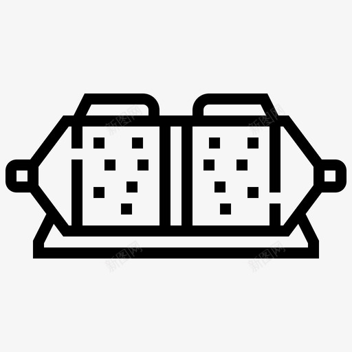 刹车片汽车刹车盘图标svg_新图网 https://ixintu.com 刹车 刹车片 汽车 汽车配件 车盘 零件