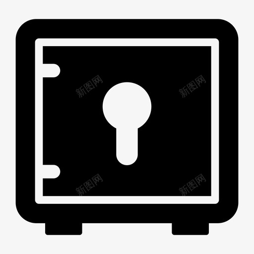 保险箱家庭安全图标svg_新图网 https://ixintu.com 保险箱 家庭安全