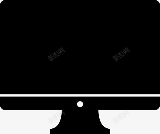 电脑桌子mac电脑图标svg_新图网 https://ixintu.com mac 屏幕 显示器 桌子 电脑