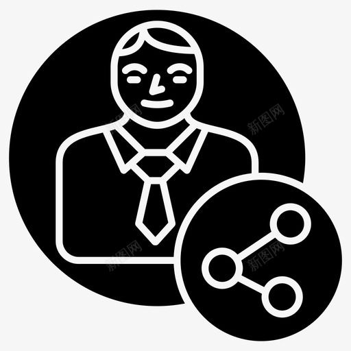 社交档案求职者档案linkedin图标svg_新图网 https://ixintu.com linkedin 人力资源 分享 坚实 档案 求职者 社交