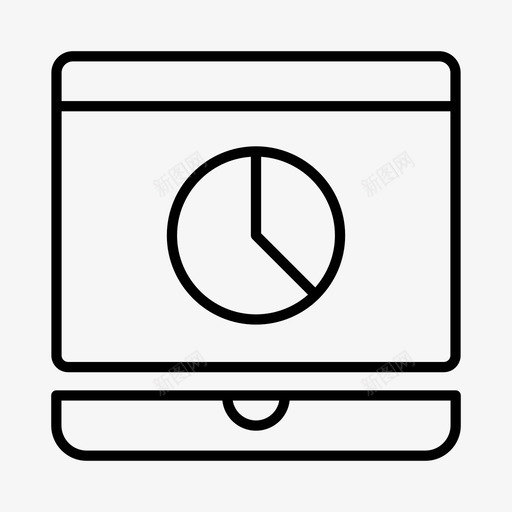 图形数字显示器图标svg_新图网 https://ixintu.com 图形 技术 数字 显示器 笔记本电脑
