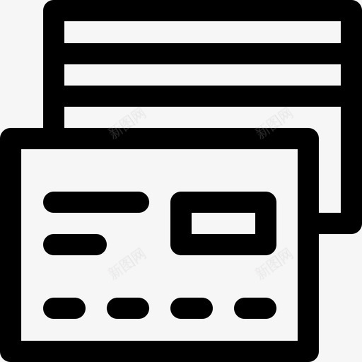 信用卡税项13直拨图标svg_新图网 https://ixintu.com 信用卡 直拨 税项13