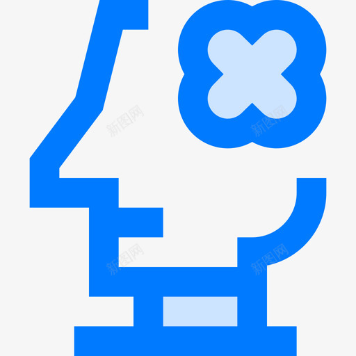 学习人工智能36蓝色图标svg_新图网 https://ixintu.com 人工智能 学习 蓝色