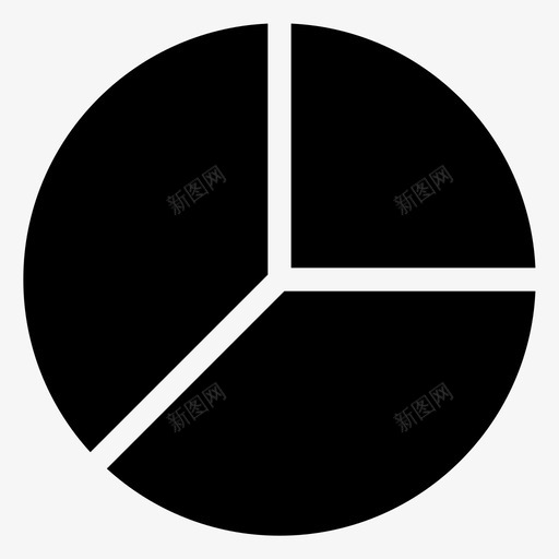 饼图商业金融图标svg_新图网 https://ixintu.com 商业 营销 金融 饼图