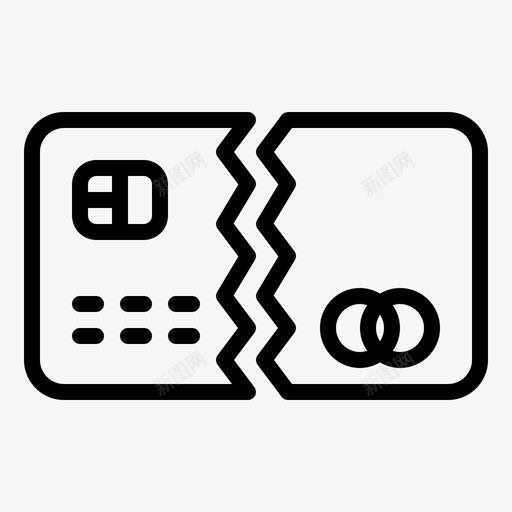 破产商业经济图标svg_新图网 https://ixintu.com 商业 失业 破产 经济 金融 金钱