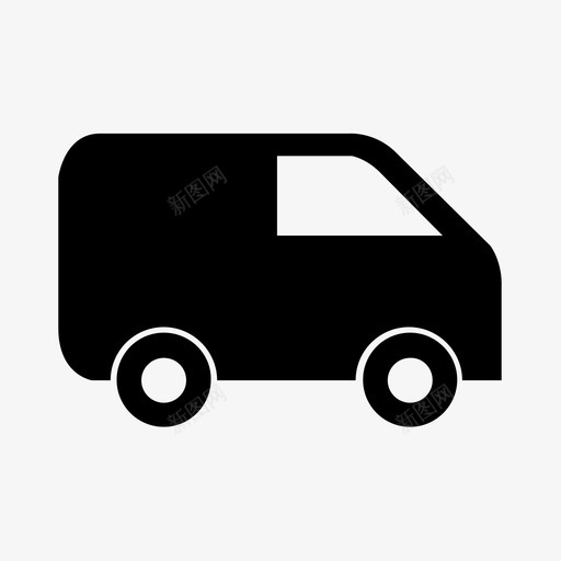 货车商务车旅行车图标svg_新图网 https://ixintu.com 商务车 旅行车 货车 车辆