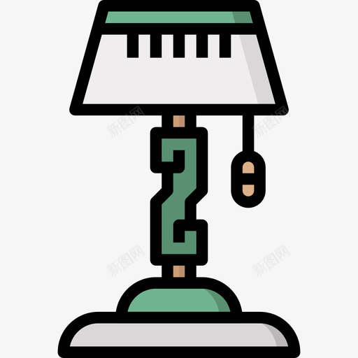 灯家用电器13线颜色图标svg_新图网 https://ixintu.com 家用电器 颜色