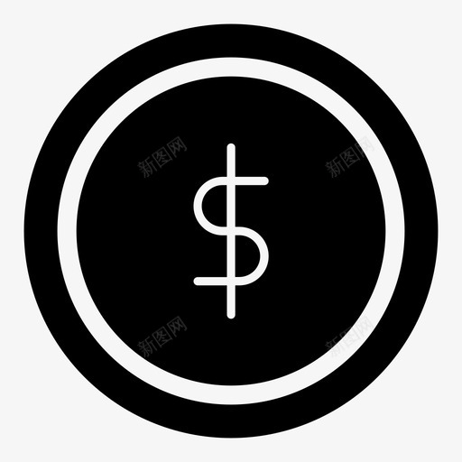 收入帐单支出图标svg_新图网 https://ixintu.com 图标 字形 工作 帐单 支出 收入