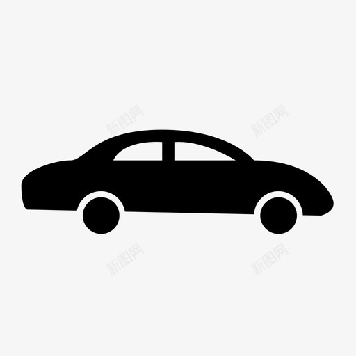 车-右svg_新图网 https://ixintu.com 车-右 车 扁平